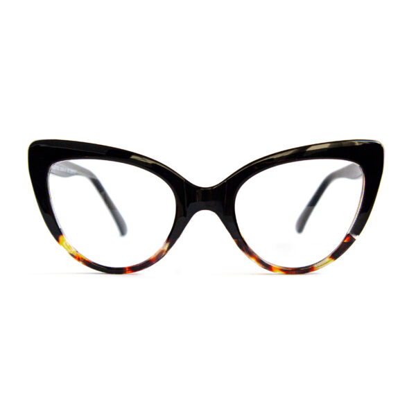 MONTURA DE ACETATO NEGRO-PRINT