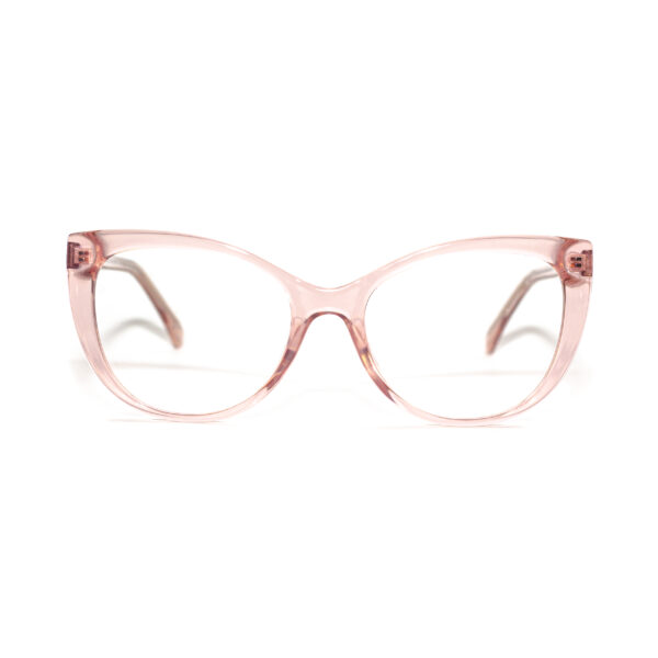 MONTURA DE ACETATO ROSA TRANSPARENTE